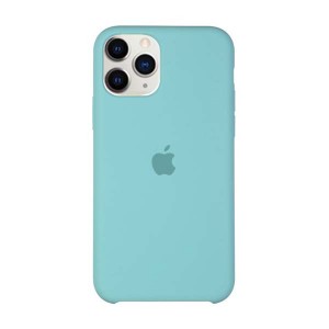 Чехол-накладка  Silicone Case iPhone 11 Pro (21) Ice sea blue