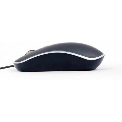 Мышь проводная Gembird MUS-4B-06-BS, USB Black/Grey