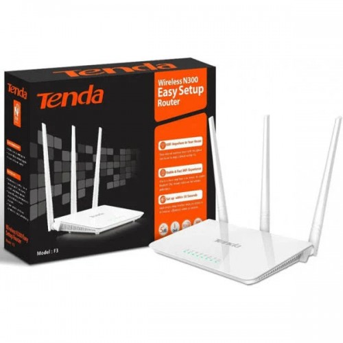 Маршрутизатор Tenda F3, 300Mbps