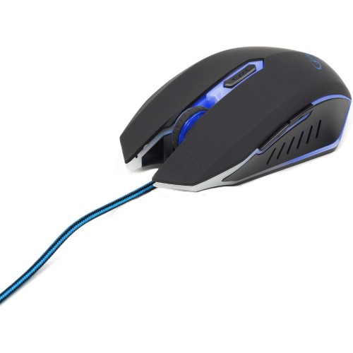 Мышь игровая Gembird MUSG-001-B, USB Blue
