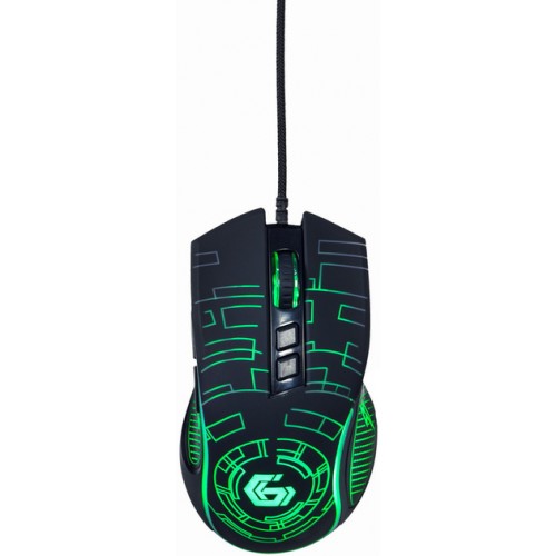 Мышь игровая Gembird MUSG-RGB-01, USB Black