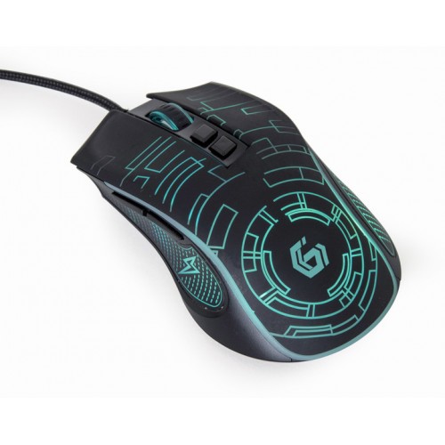 Мышь игровая Gembird MUSG-RGB-01, USB Black
