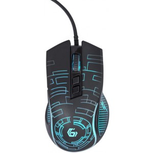 Мышь игровая Gembird MUSG-RGB-01, USB Black