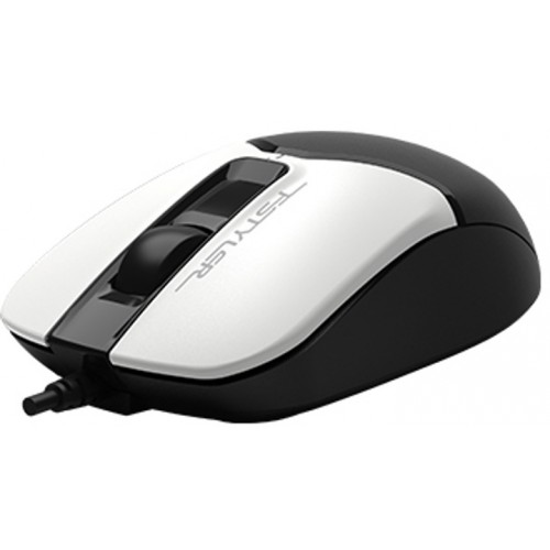Мышь проводная A4Tech FM12 Fstyler Black/White