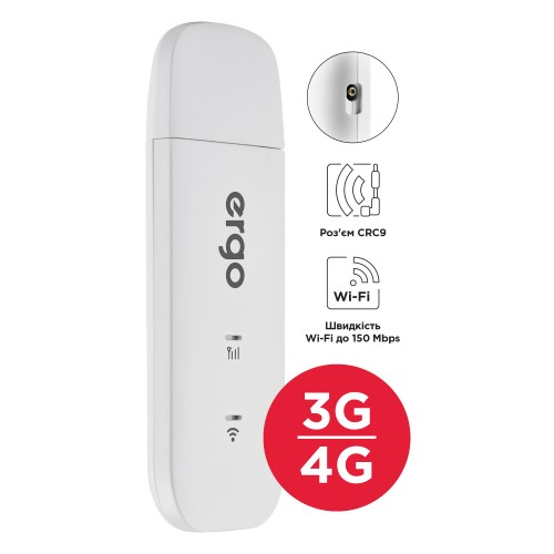 3G/4G Модем ERGO W023-CRC9 LTE MIMO USB Wi-Fi
