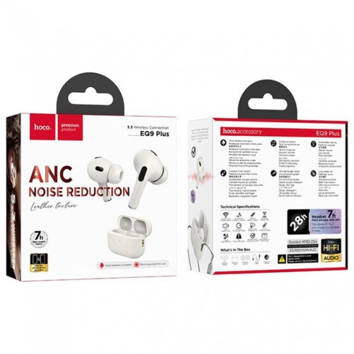 Наушники Hoco EQ9 Plus ANC (TWS) White