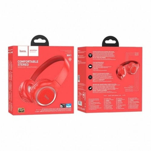 Наушники Hoco W41 Charm Red