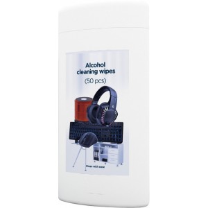 Спиртові серветки Gembird CK-AWW50-01, для TFT/LCD, 50шт.
