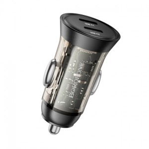 АЗУ Borofone BZ26B PD (2xType-C, 45W) Black