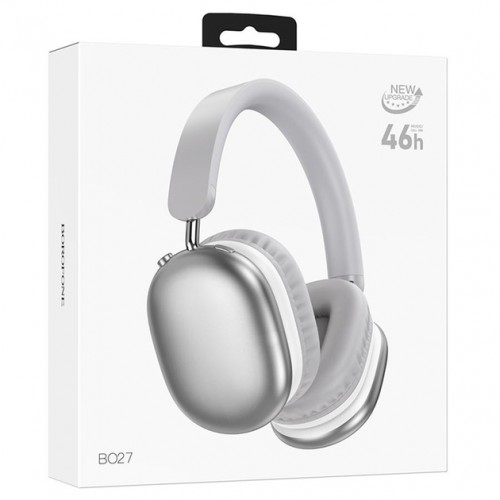 Наушники Borofone BO27 Bluetooth Silver