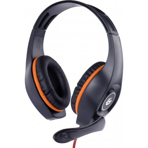 Навушники Gembird GHS-05-O Black/Orange
