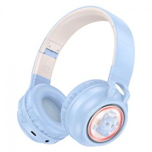 Навушники Hoco W50 Cute Blue