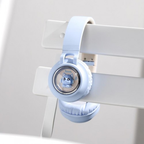 Навушники Hoco W50 Cute Blue