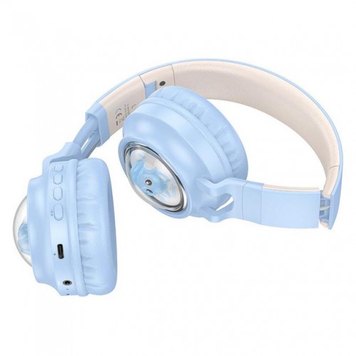 Навушники Hoco W50 Cute Blue