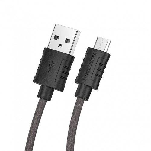 Кабель Borofone BX52 USB to MicroUSB Black