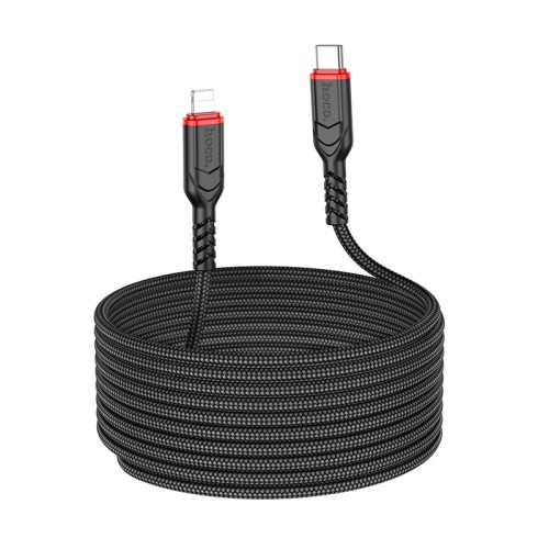 Кабель Hoco X59 Type-C to Lightning 3m. Black