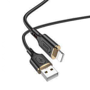 Кабель Hoco X95 USB to Lightning Black