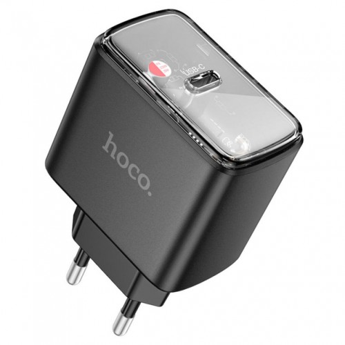 Сетевое зарядное устройство Hoco CS41A PD (Type-C, 35W) Black