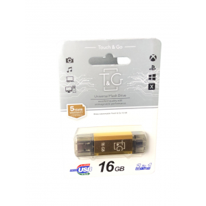 USB флешка 16Gb T&G 009 Type-C Star series Gold