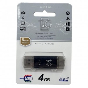 USB флешка 4Gb T&G 009 Type-C Star series Black