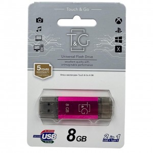 USB флешка 8Gb T&G 009 Type-C Star series Violet