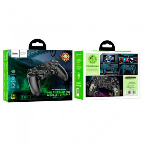 Геймпад HOCO DGM01 Cool Play Multi-function для PS4, PS3, ПК беспроводной Wireless V4.0 3h
