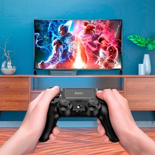 Геймпад HOCO DGM01 Cool Play Multi-function для PS4, PS3, ПК беспроводной Wireless V4.0 3h