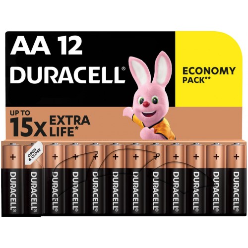 Батарейка AA Duracell LR6 MN1500, 1х12шт.