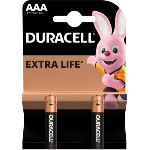 Батарейка AAА Duracell LR03 MN2400, 1x2шт.