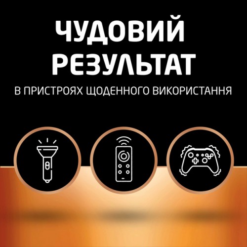Батарейка Duracell 9V, MN1604, 1шт.