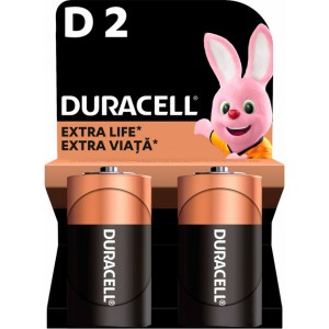 Батарейка Duracell LR20, MN1300, 1х2шт.
