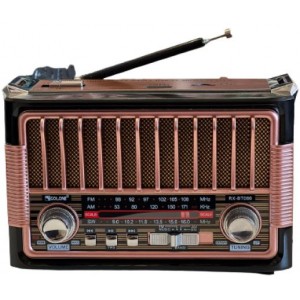 Колонка радиоприемник Golon RX-BT086 Rose Gold