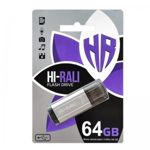 USB флешка 64Gb Hi-Rali Stark Silver