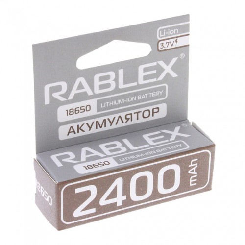 Аккумулятор Rablex 18650 (2400mAh) Brown