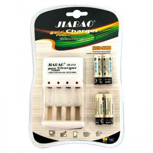 Зарядное устройство Jiabao JB-212 + 4*AA4500