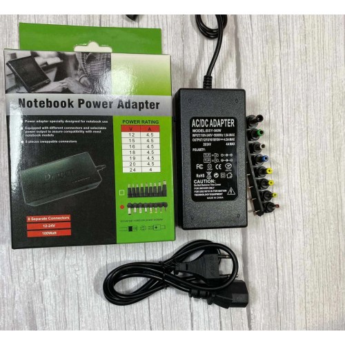 Блок живлення для ноутбука BSY-96W (12-24V/100W)