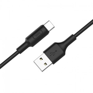 Кабель Hoco X25 USB to Type-C Black