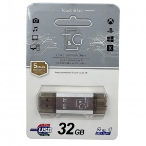 USB флешка 32Gb T&G 009 Type-C Star series Silver