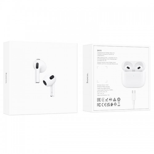 Наушники Hoco EW76 (TWS) White