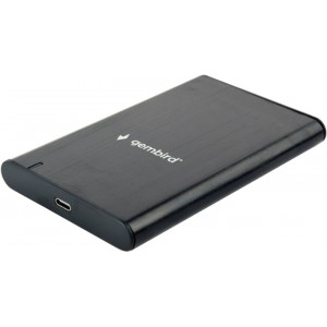 Внешний карман Gembird для 2.5 SATA USB Type-C 3.1 (EE2-U3S-6-GR) Metal black