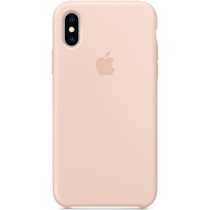 Чехол-накладка  Silicone Case iPhone X/XS (12) Pink