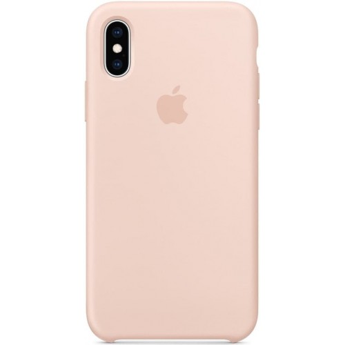 Чехол-накладка Silicone Case iPhone X/XS (12) Pink