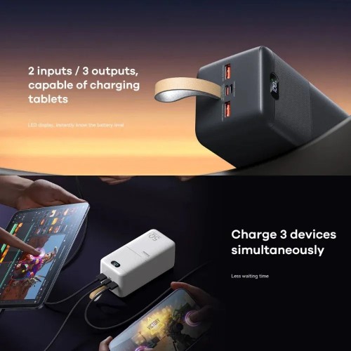 Power Bank Remax RPP-117 PD+QC3.0 27W (50000mAh) Grey