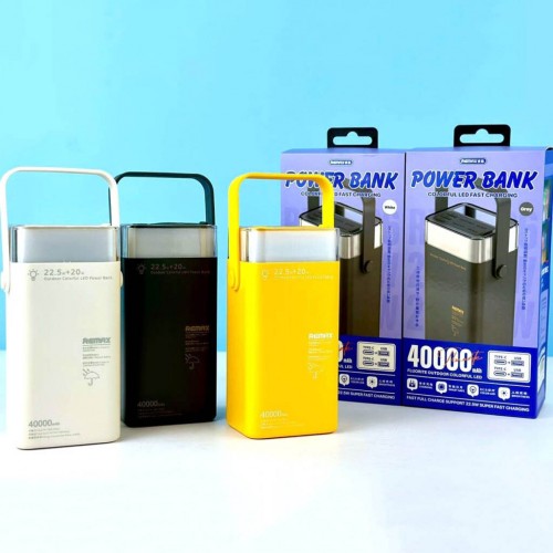 Power Bank Remax RPP-596 PD+QC3.0 22.5W (40000mAh) White