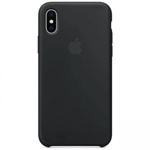 Чехол-накладка  Silicone Case iPhone X/XS (18) Black