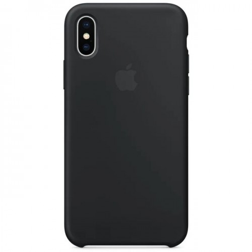 Чехол-накладка Silicone Case iPhone X/XS (18) Black