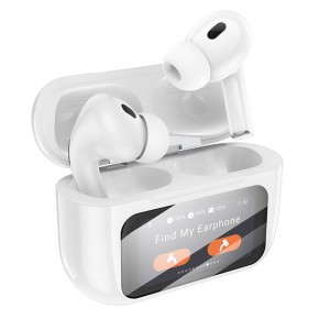 Наушники TWS Borofone BW76 ANC (с дисплеем) White
