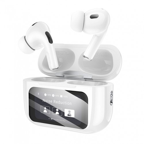 Наушники TWS Borofone BW76 ANC (с дисплеем) White