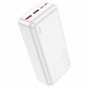Power Bank Hoco J101B Astute USB out 9/12V (30000mAh) White