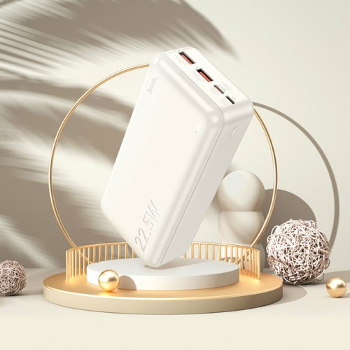 Power Bank Hoco J101B Astute USB out 9/12V (30000mAh) White